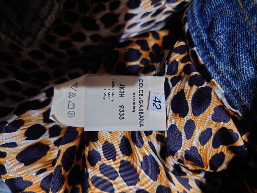 ドルチェ&ガッバーナ　デニムジャケット