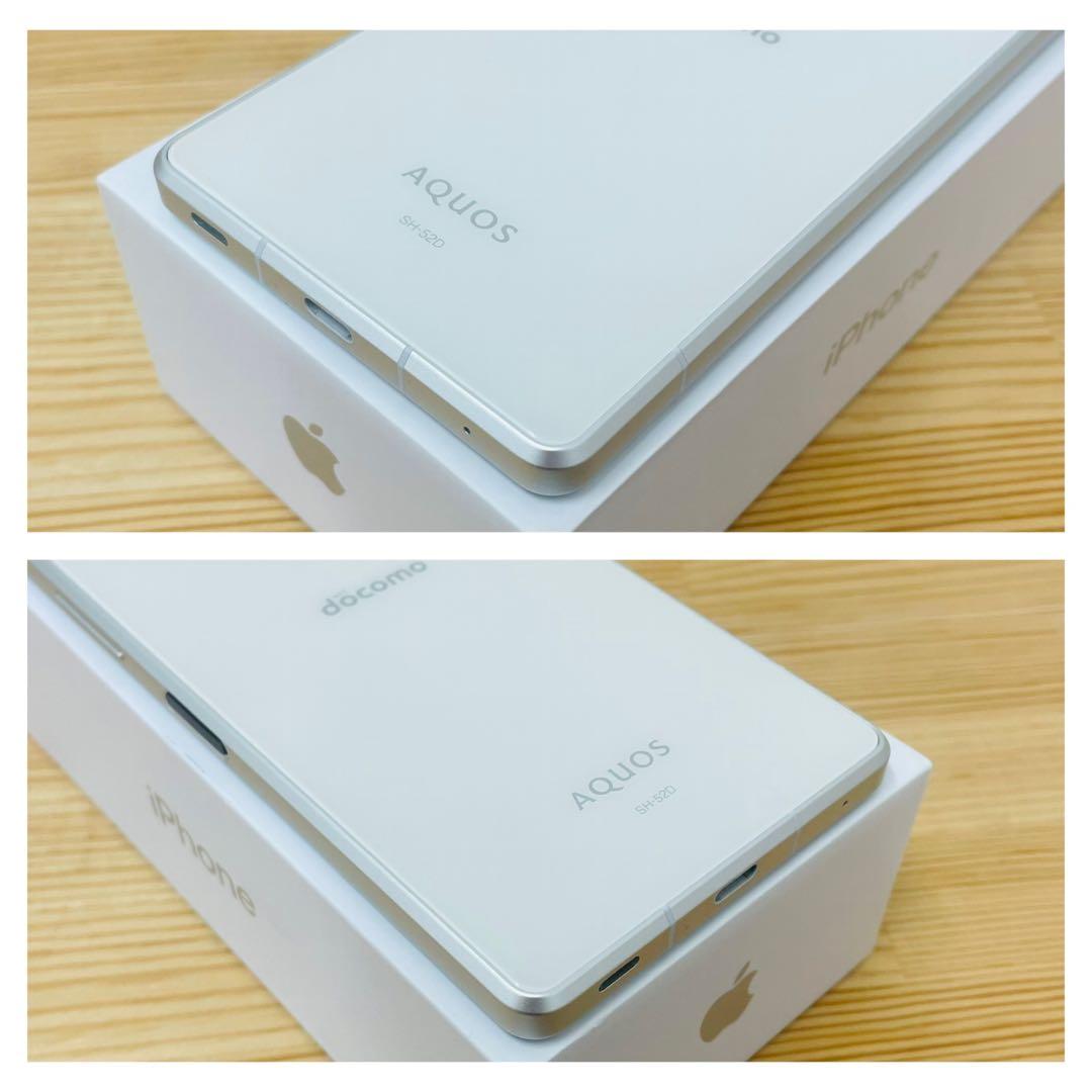A AQUOS R8 SH-52D ホワイト　ドコモ　256 GB 本体
