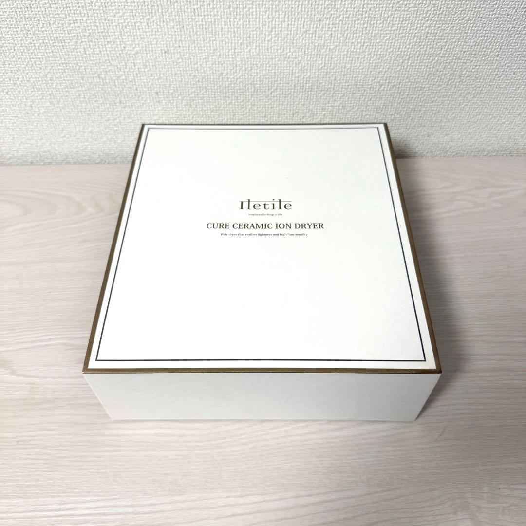 新品・未使用 Iletile アイルティル キュアセラミックイオンドライヤー