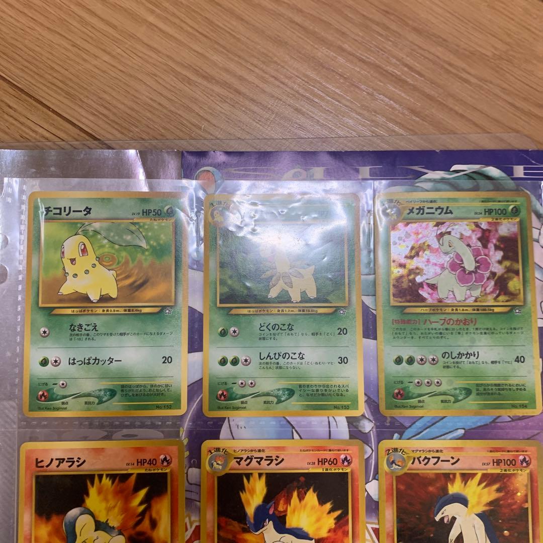 ポケモンカード neo ネオ プレミアムファイル 金銀