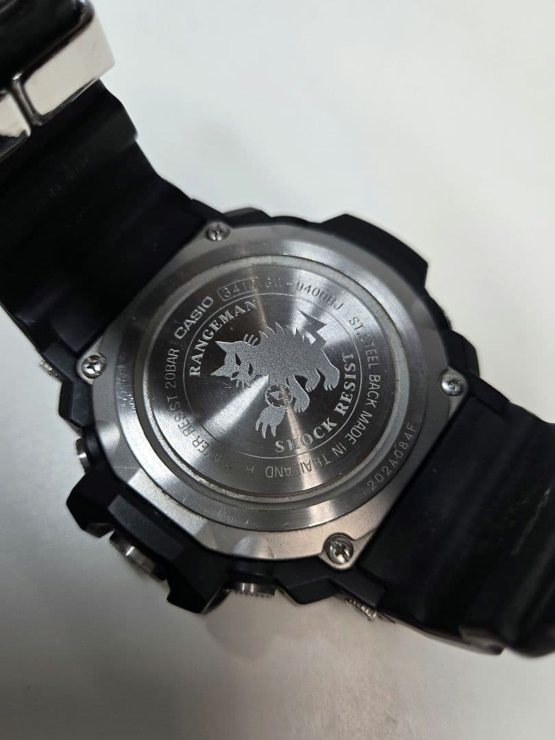 G-SHOCK RANGEMAN ブラック 反転液晶 GW-9400BJ