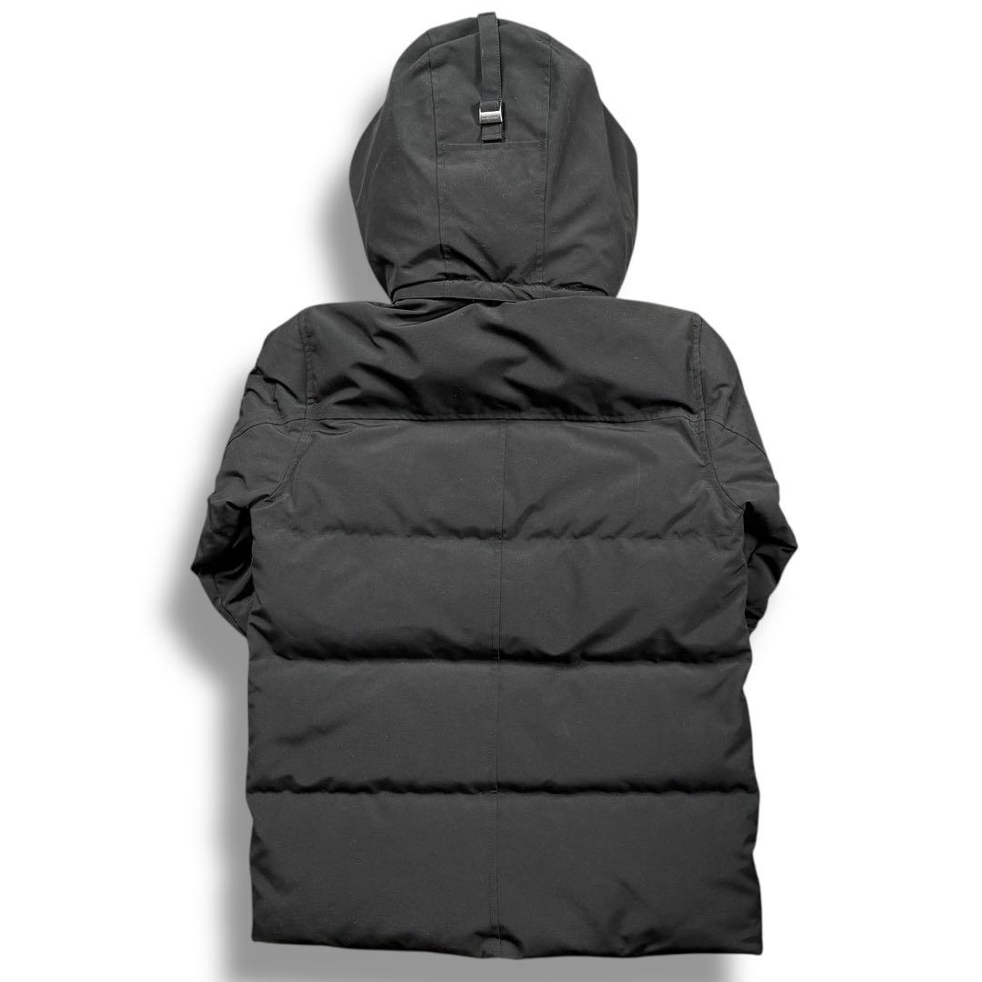 美品 カナダグース ダウン アウター ウィンダムパーカ 3808MA ロゴ 黒