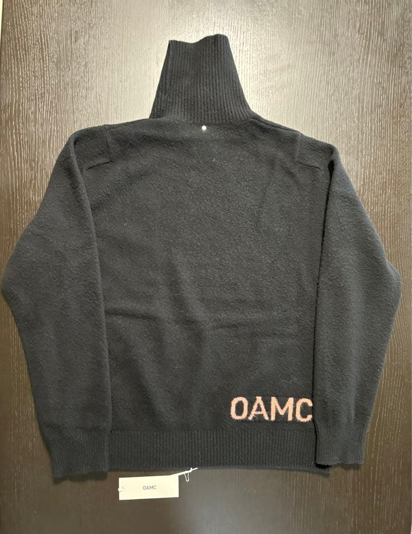 か*た様 OAMC 黒 ハイネック ニット