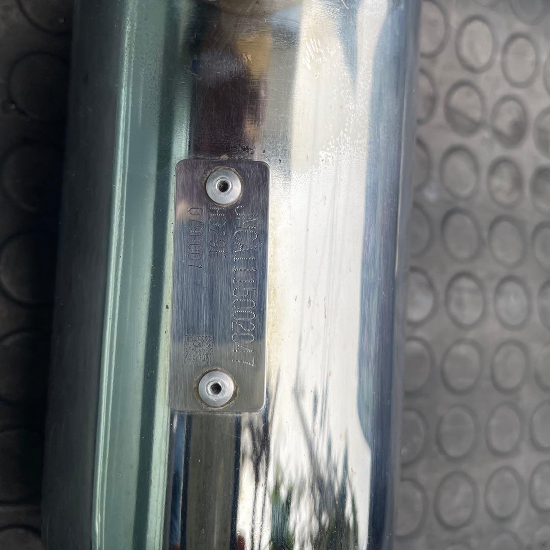 SR400 FI用　デイトナ　キャプトンマフラー