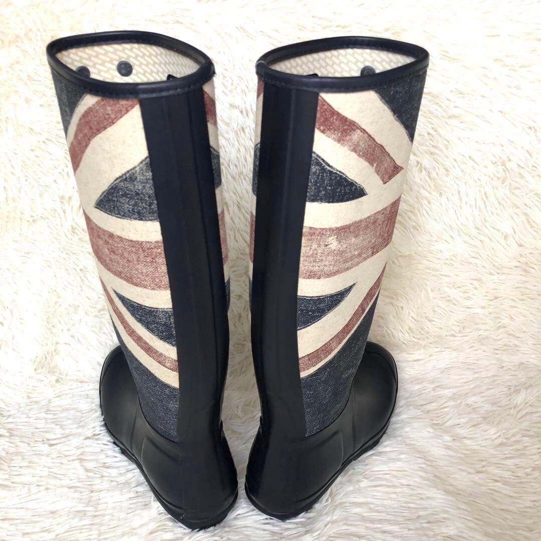 ハンター　HUNTER　レインブーツ　ユニオンジャック　UK6 限定品　長靴