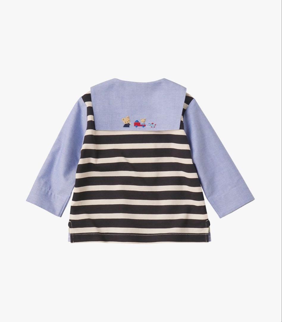 完売品　ファミリア　シャツ　100cm