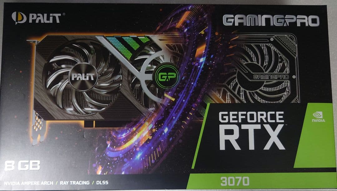 グラフィックボード Palit RTX3070 GP 8G