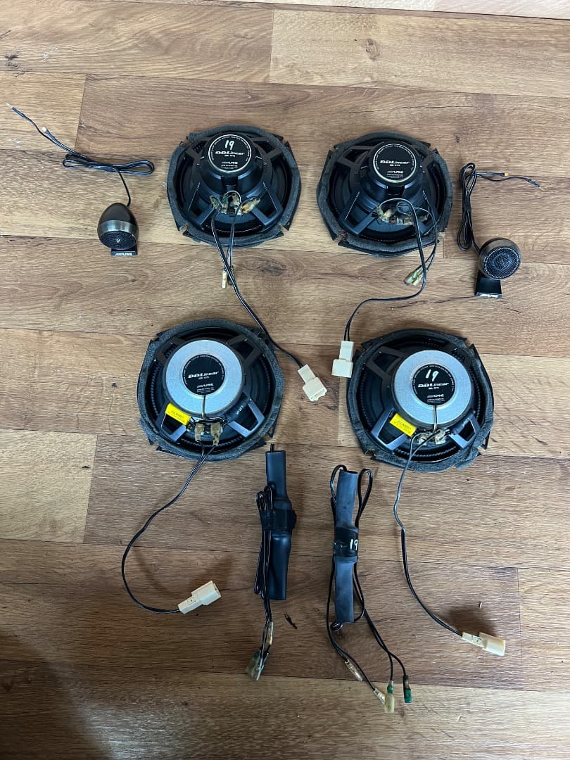 アルパイン　DDL-R17S/DDL-R17C スピーカー