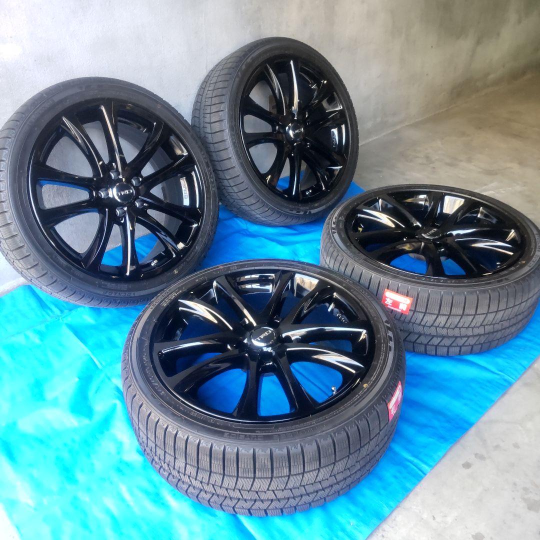 30 アルファード TRDアルミホイール DUNLOPスタッドレス 4本セット