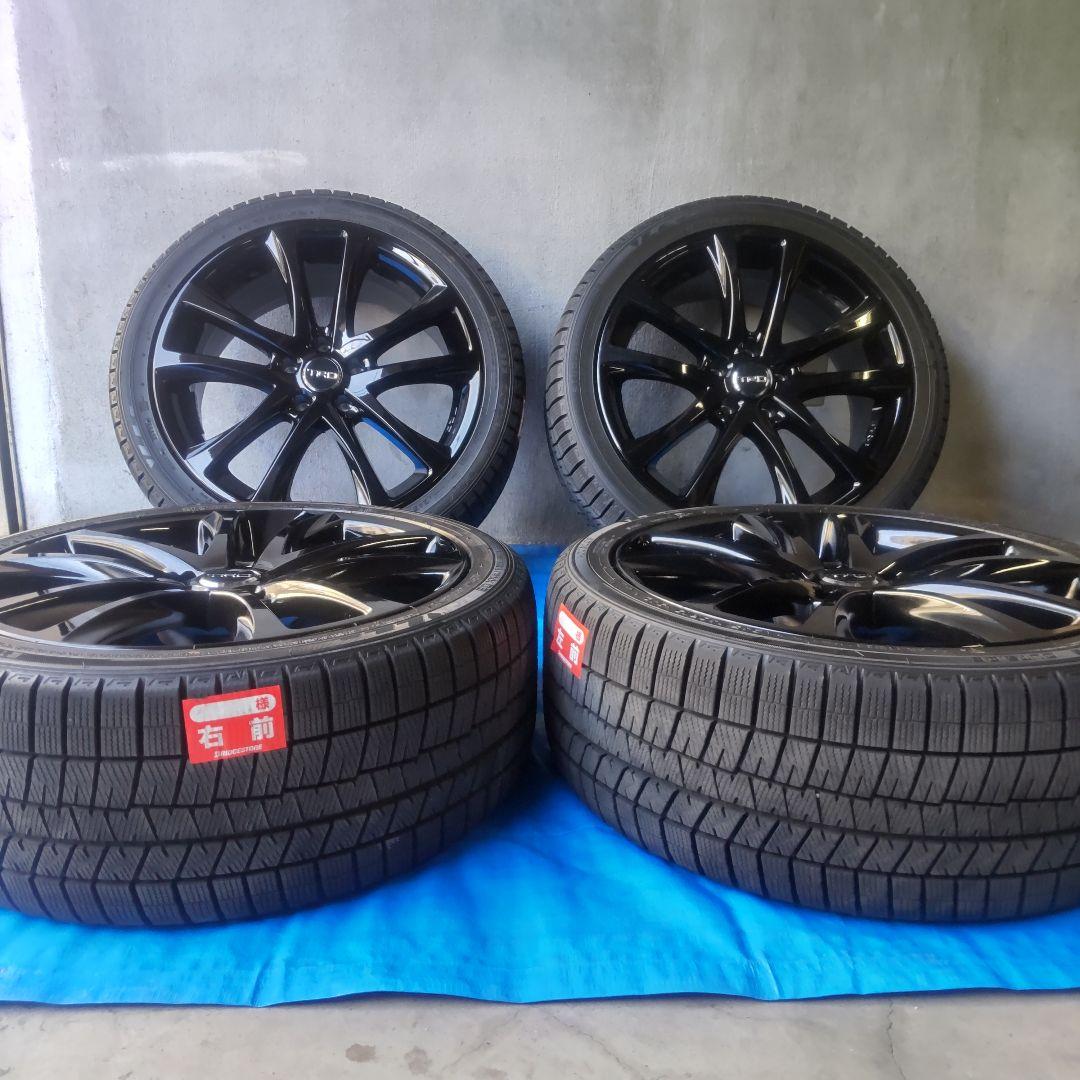 30 アルファード TRDアルミホイール DUNLOPスタッドレス 4本セット