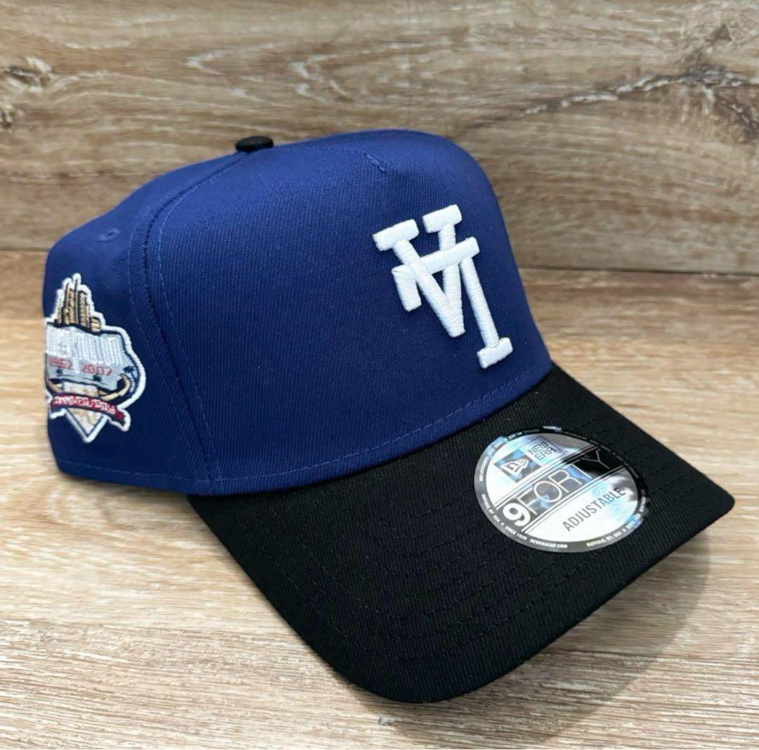 ロサンゼルス　ドジャース　キャップ　ニューエラ　逆ロゴ　LA 米国購入　新品