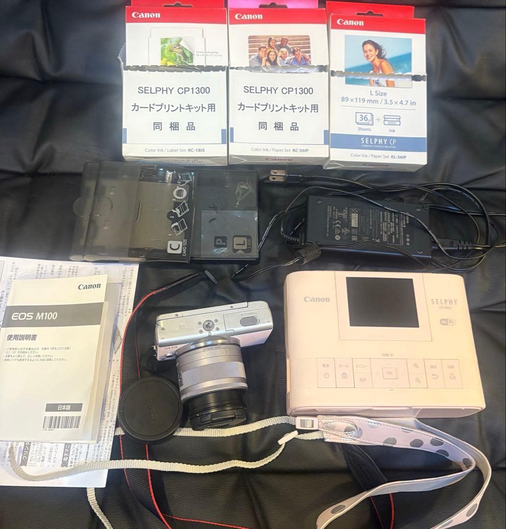 【希少】canon EOS M100 リミッテッドピンク　数量限定品