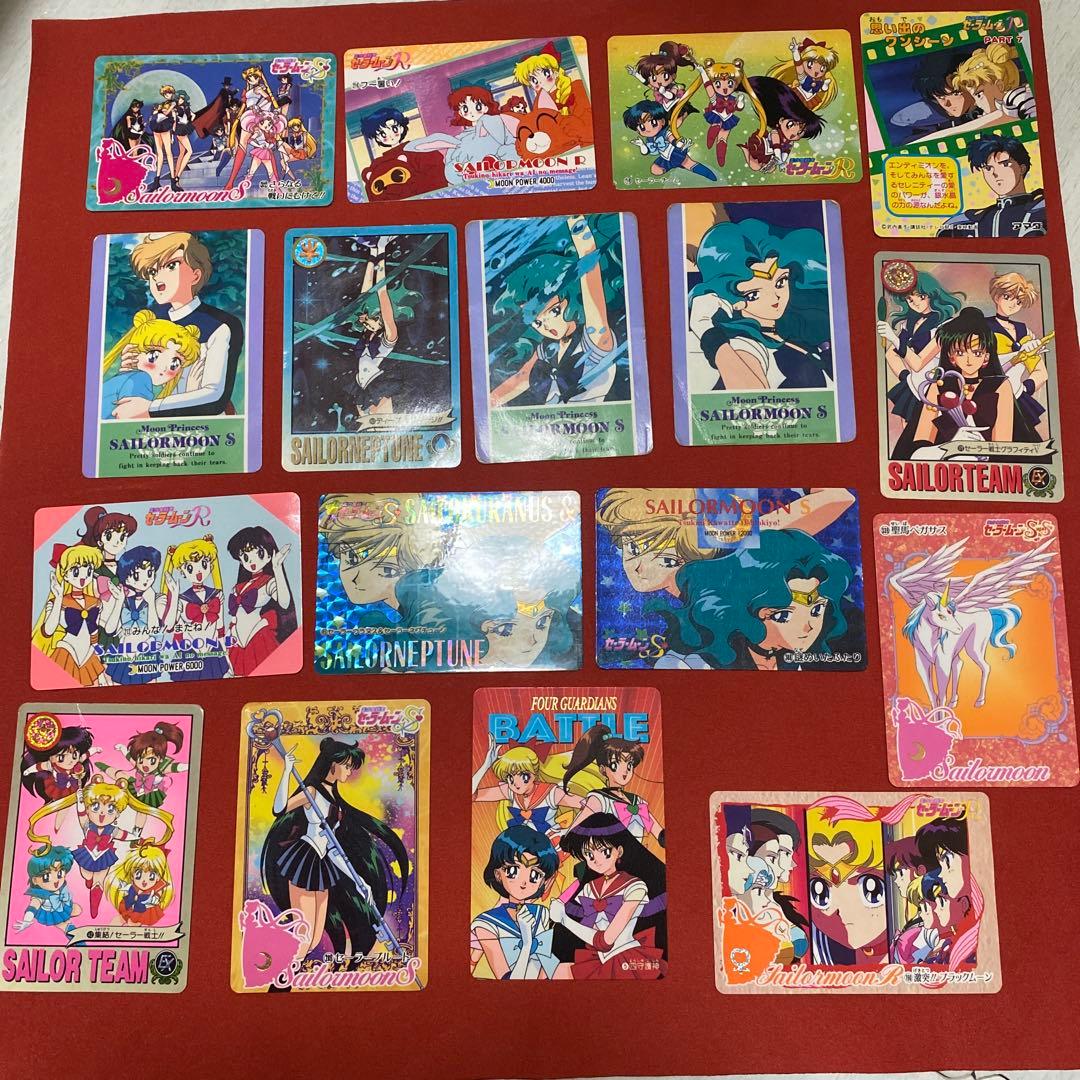 セーラームーン　カード　130枚以上　SAILORMOON CARD 貴重　希少