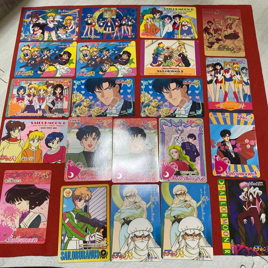 セーラームーン　カード　130枚以上　SAILORMOON CARD 貴重　希少