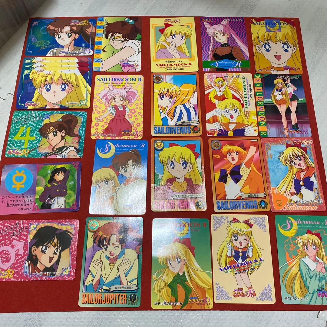 セーラームーン　カード　130枚以上　SAILORMOON CARD 貴重　希少