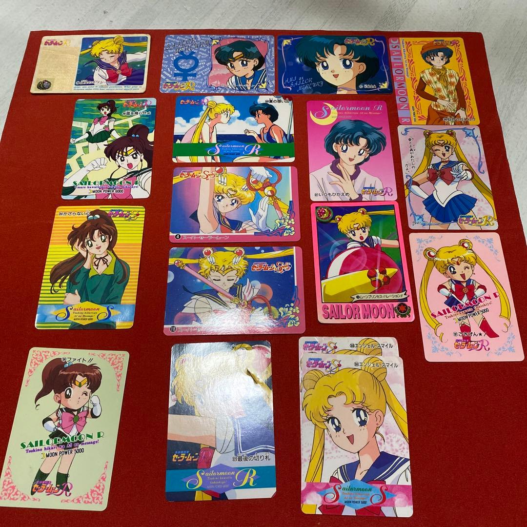 セーラームーン　カード　130枚以上　SAILORMOON CARD 貴重　希少