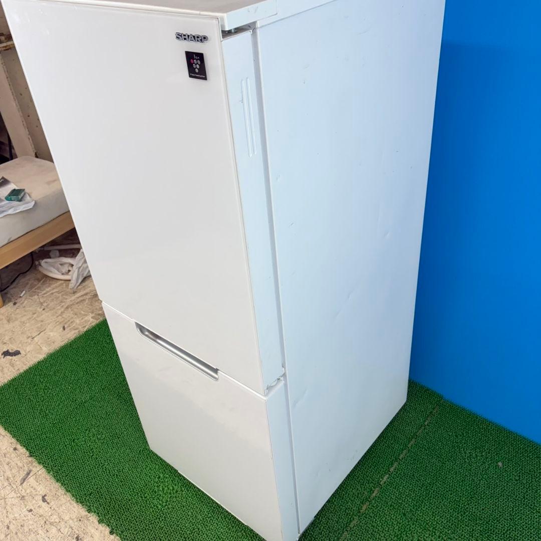 742 SHARP　ガラスパネル　冷蔵庫　関東配送設置無料　付け替えどっちもドア