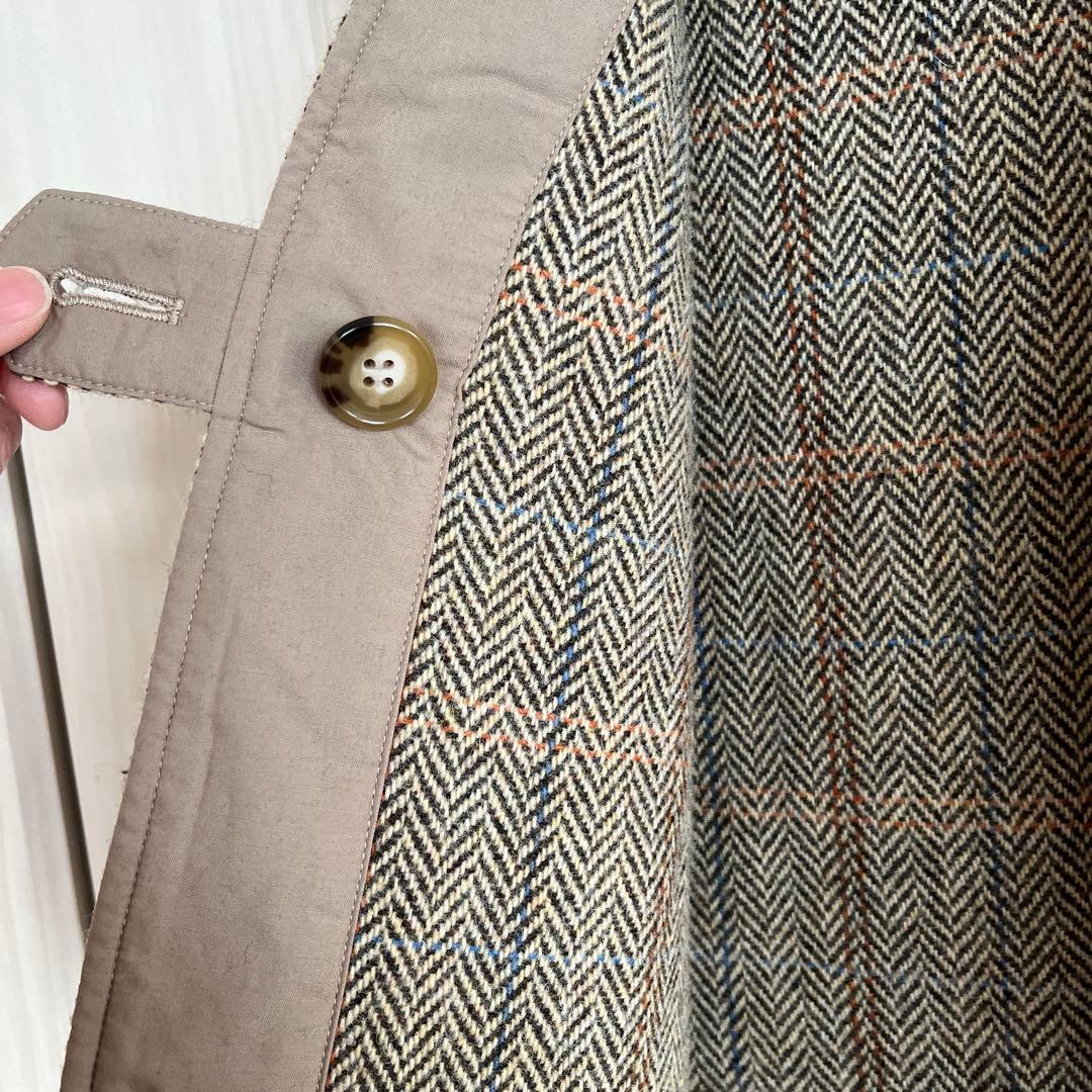 【北欧暮らしの道具店】ヘリンボーン柄ウールベスト