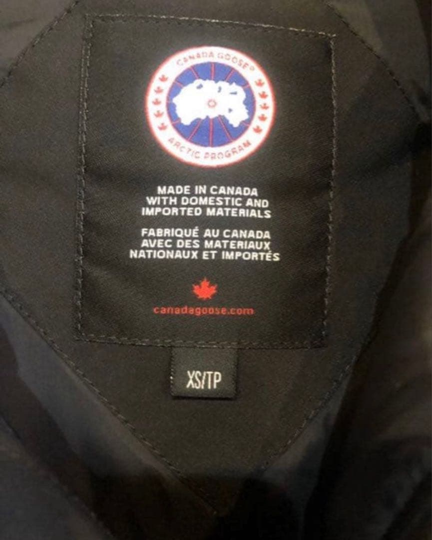 【美品】カナダグース   ジャスパー XS 黒