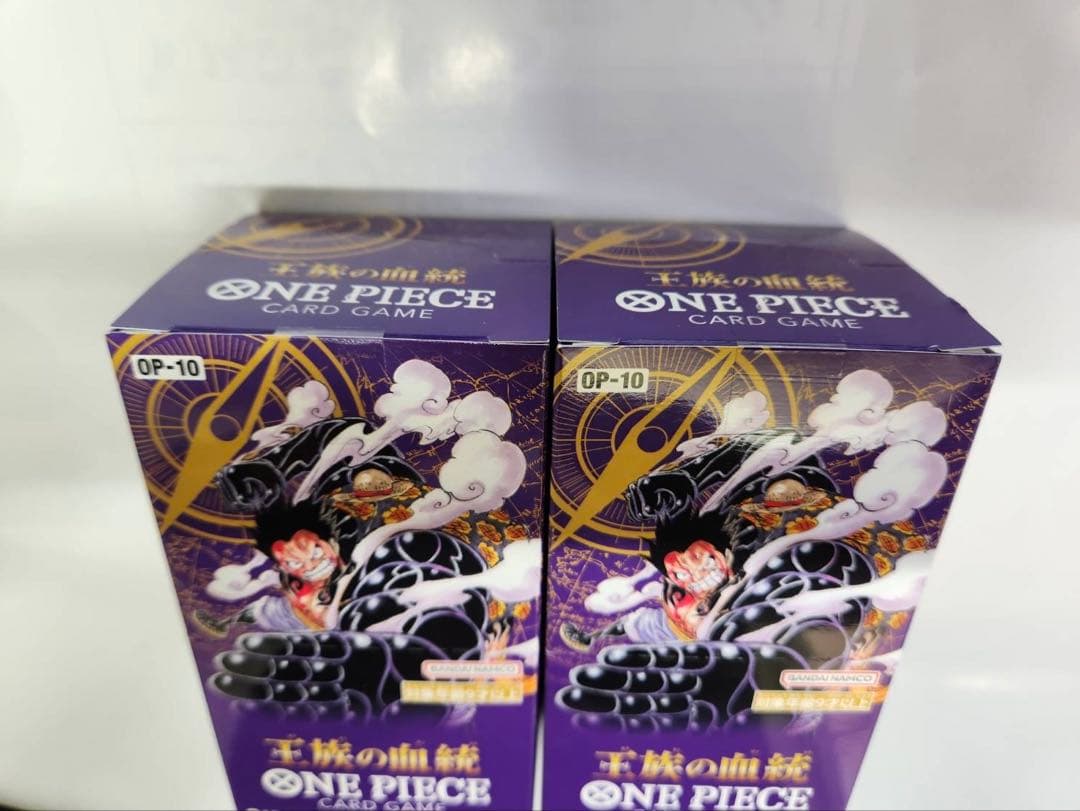 ワンピースカード　王族の血統　BOX 4BOX 【新品未開封テープ付き】