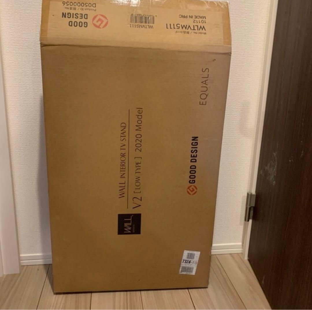 equals wall テレビスタンド v2 ホワイト　ロータイプ