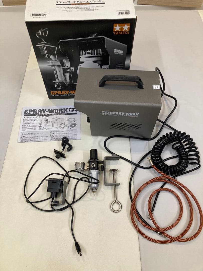 イノ　タミヤ　No.53スプレーワーク　パワーコンプレッサー