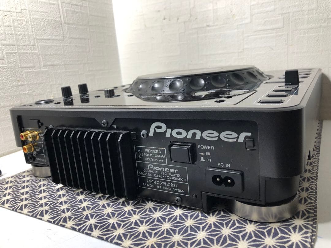 pioneer dj パイオニア　CDJ-1000mk3 レンズメンテナンス