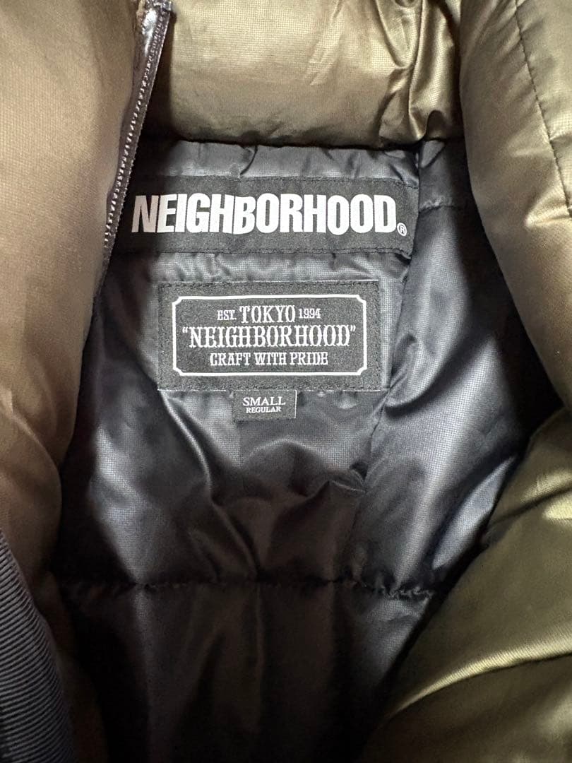【NEIGHBORHOOD】ネイバーフッド　ダウンジャケット Ｓ