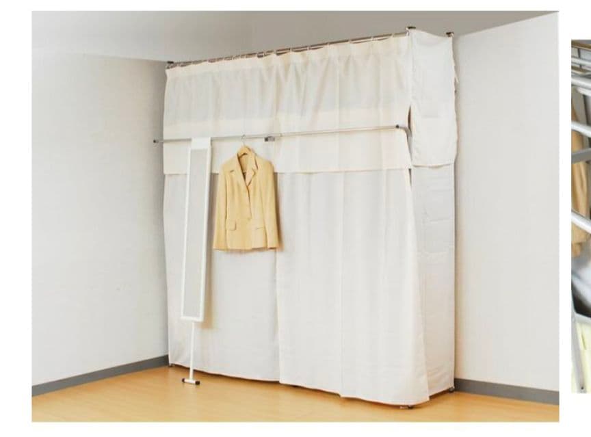 ツッパリクローゼットハンガーラック SK-201-S 新品 エスエイ企画