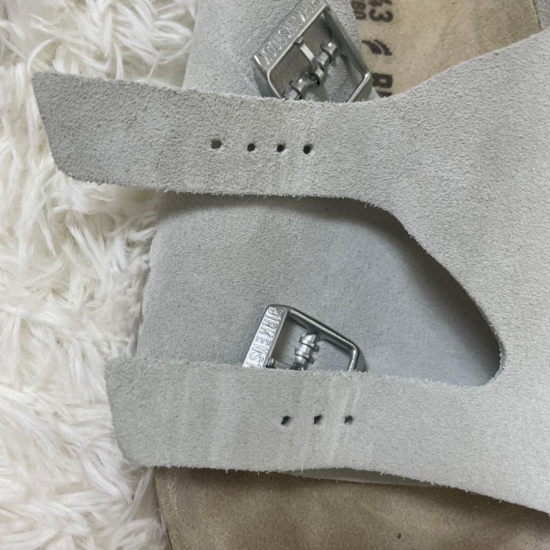 【美品】ビルケンシュトック チューリッヒ ライトグレー ZURICH 43