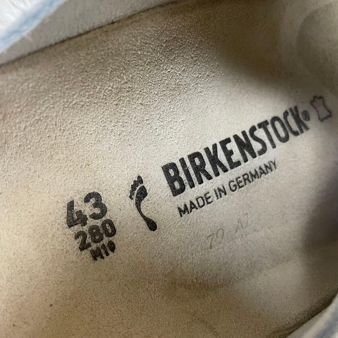 【美品】ビルケンシュトック チューリッヒ ライトグレー ZURICH 43
