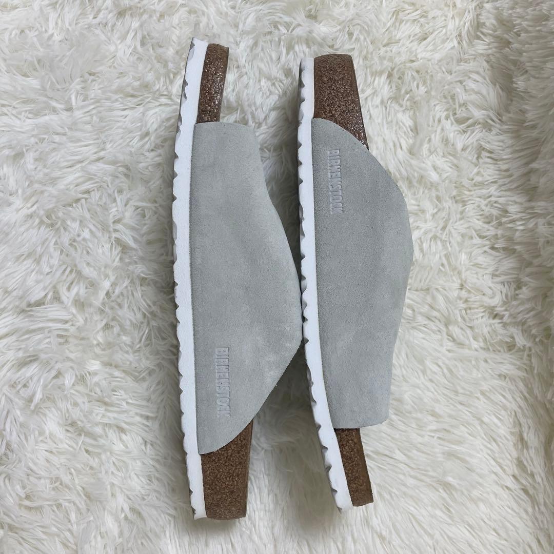 【美品】ビルケンシュトック チューリッヒ ライトグレー ZURICH 43