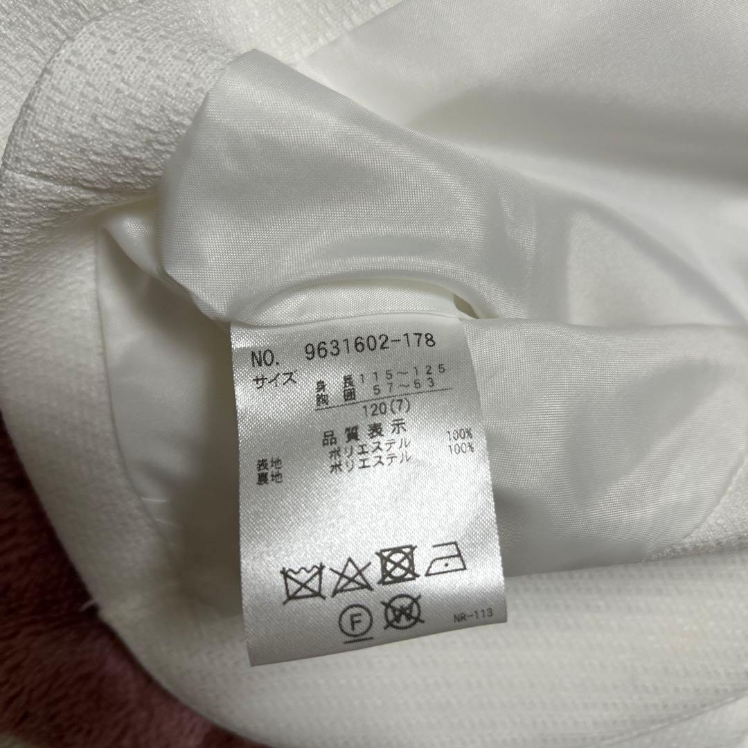 （卒園式、入学式）フォーマルドレスセット　120cm、靴19cm