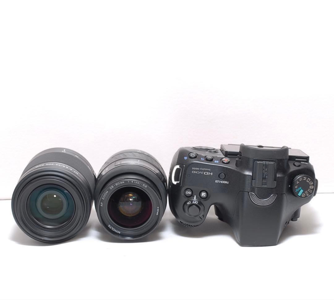 ✨一眼レフデビューに✨SONYα65✨ソニー✨ダブルレンズ✨スポーツ観戦にも