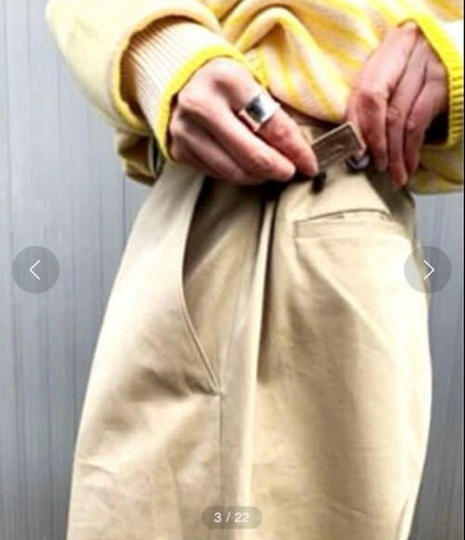 journalstandardluxeエスIN TUCK BAGGY PANTS