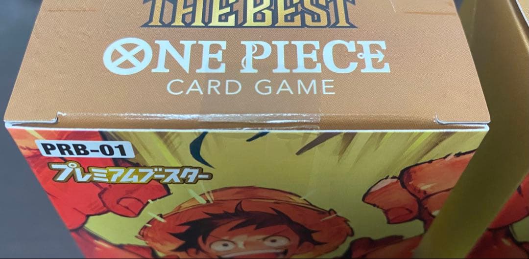 ワンピースカード THE BEST 2box 新品 未開封