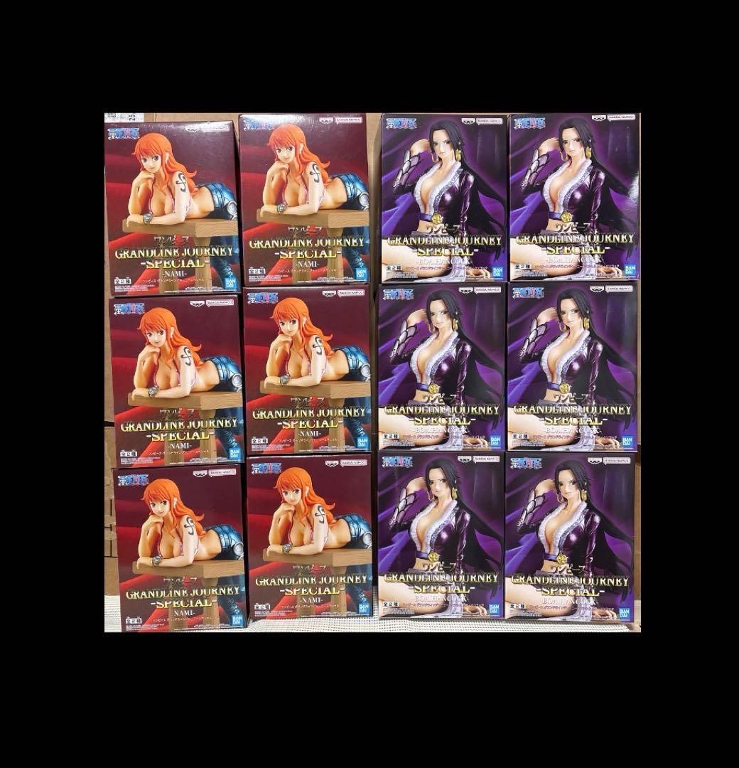 ワンピース GRANDLINE JOURNEY ナミ&ハンコック フィギュア