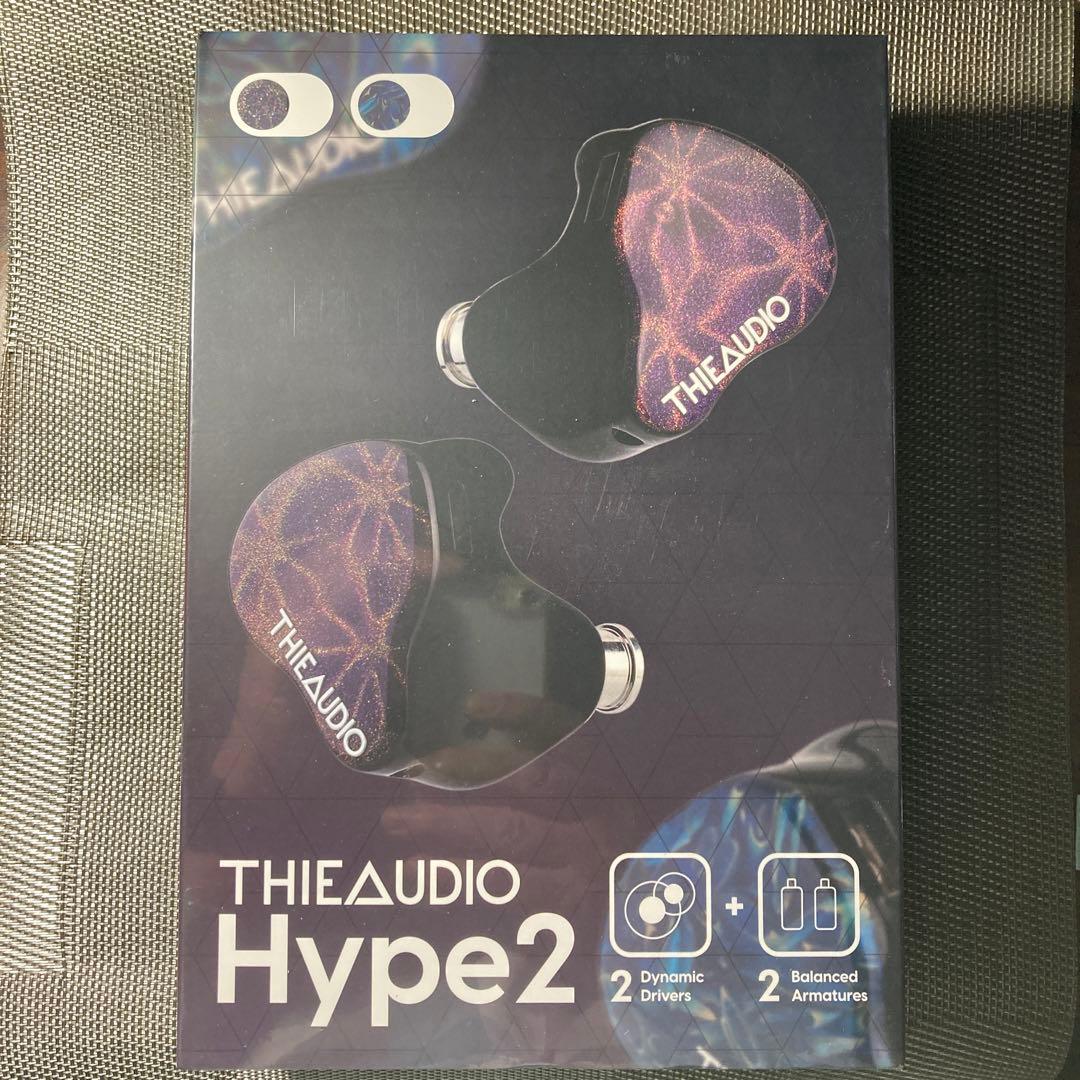 【新品・未開封】THIEAUDIO Hype2 ブルー 有線イヤホン