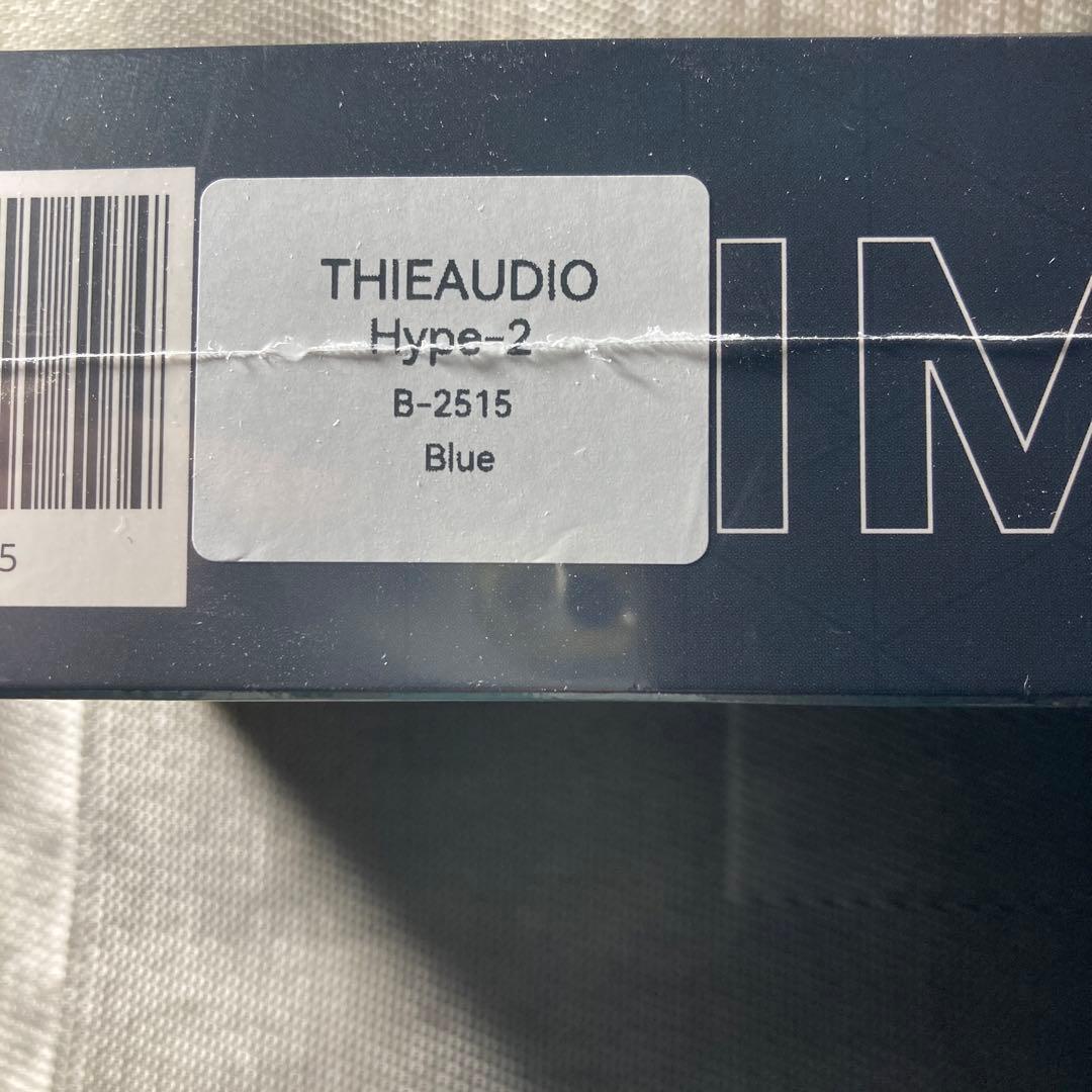 【新品・未開封】THIEAUDIO Hype2 ブルー 有線イヤホン