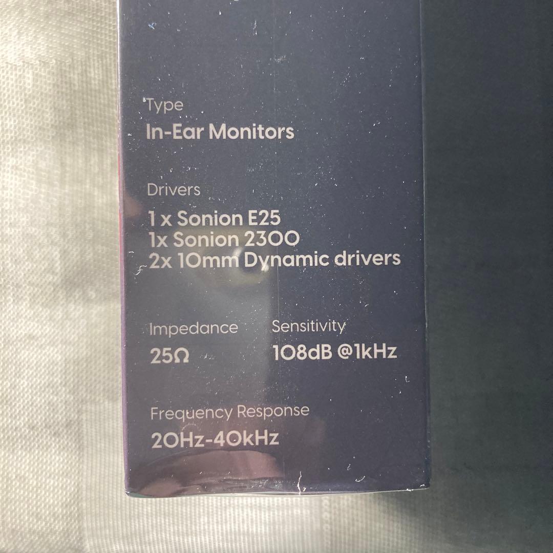 【新品・未開封】THIEAUDIO Hype2 ブルー 有線イヤホン