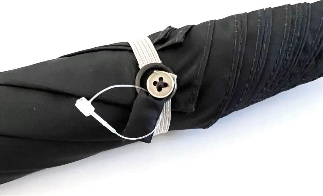 新品フォックスアンブレラ　WL1細革巻ホワイトハンドルダブルフェイス婦人長傘