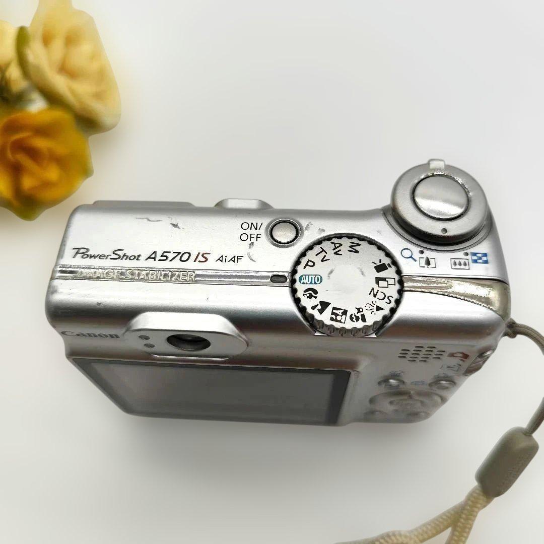 Canon PowerShot A570 is 平成レトロ 電池式 人気