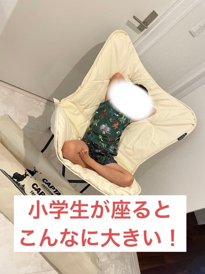 専用　大型アウトドアチェア　2セット　CAPTAIN STAG 布地