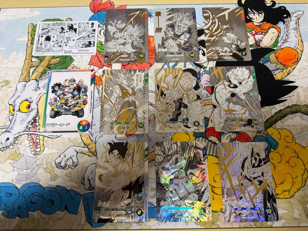 ドラゴンボールスーパーダイバーズ　特典カード11種
