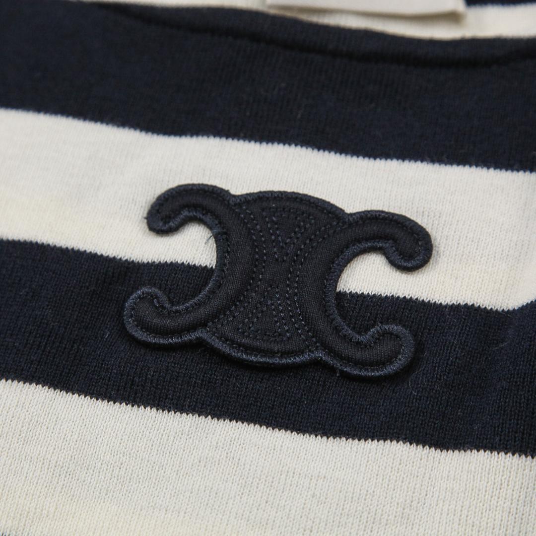 極美品 CELINE 24AW トリオンフ マリニエール Tシャツ L ボーダー
