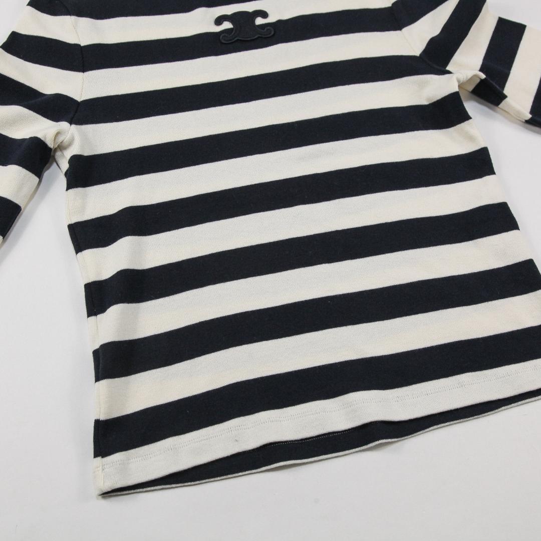 極美品 CELINE 24AW トリオンフ マリニエール Tシャツ L ボーダー