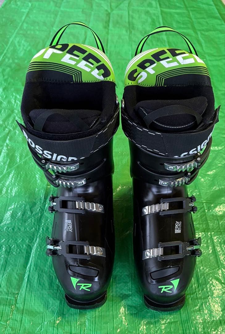 ROSSIGNOL スキー ブーツ ブラック/グリーン