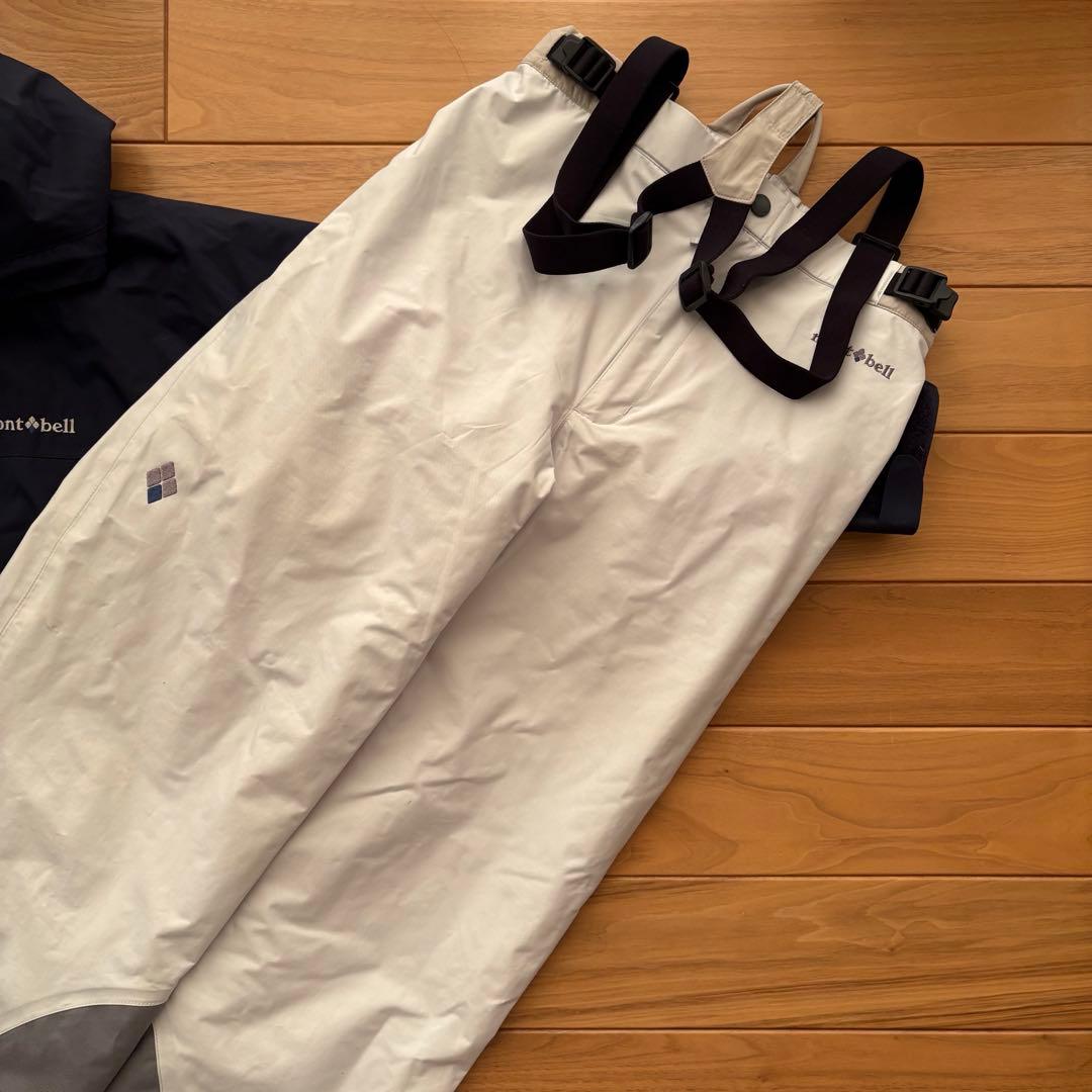 montbell 上下スキーウェア ネイビー 150