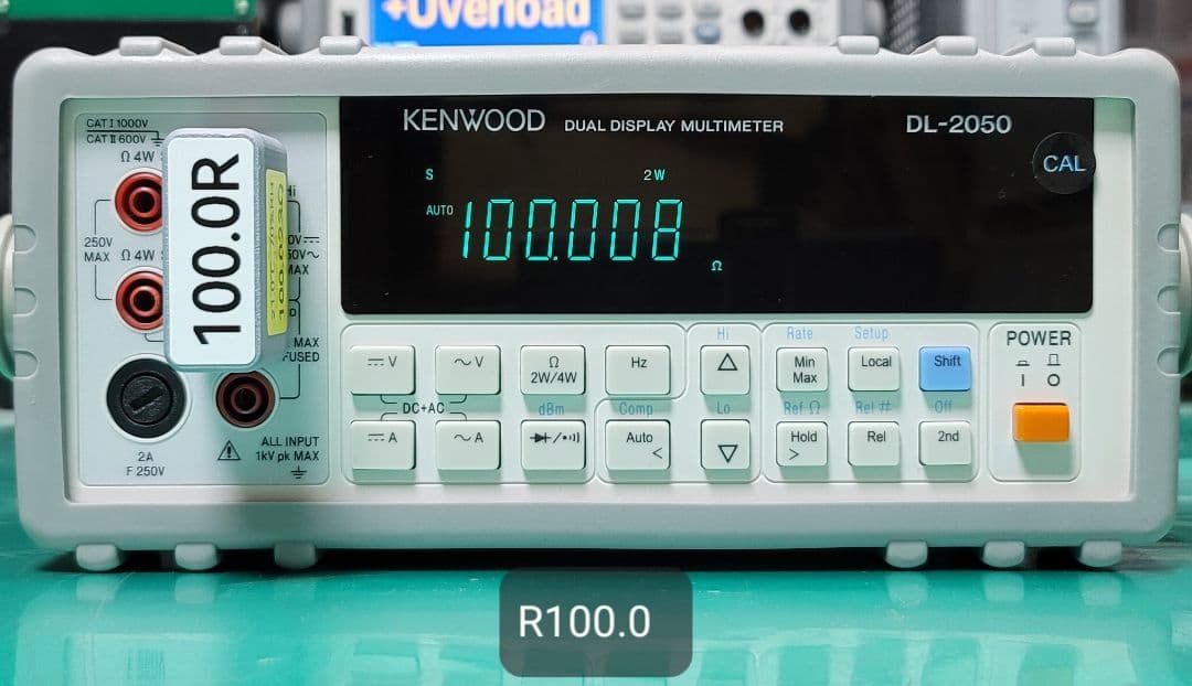 Kenwood DL-2050 デュアルディスプレイ 5.5桁 マルチメーター