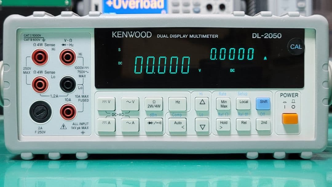 Kenwood DL-2050 デュアルディスプレイ 5.5桁 マルチメーター